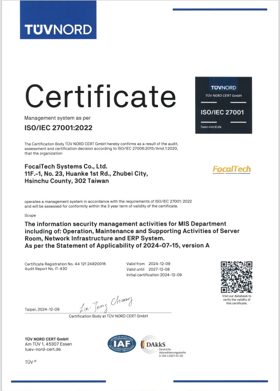 ISO 27001:2022